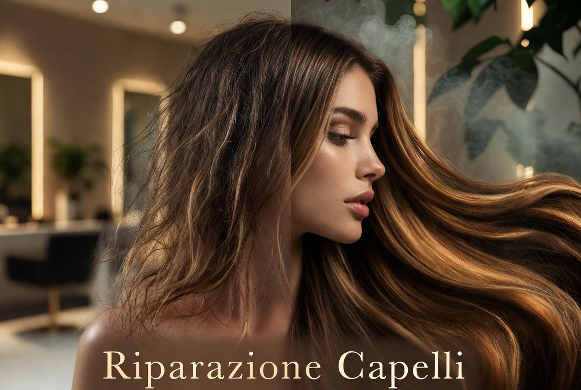 Riparazione capelli danneggiati dal colore e dal calore: protocollo completo